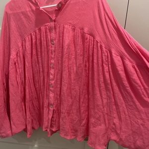 Flowy batwing blouse